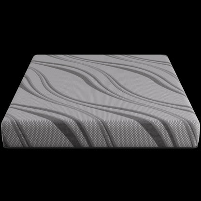 Full Size Memory Foam Mattress - Gray Cooling Comfort for Bedroom