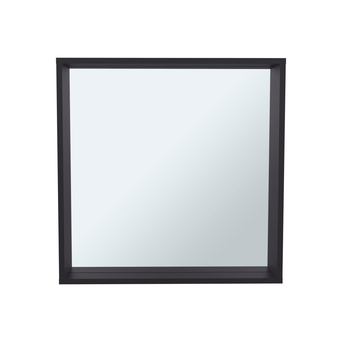 Black Wall Mounted Medicine Cabinet with Mirror - Storage Organizer for Bathroom