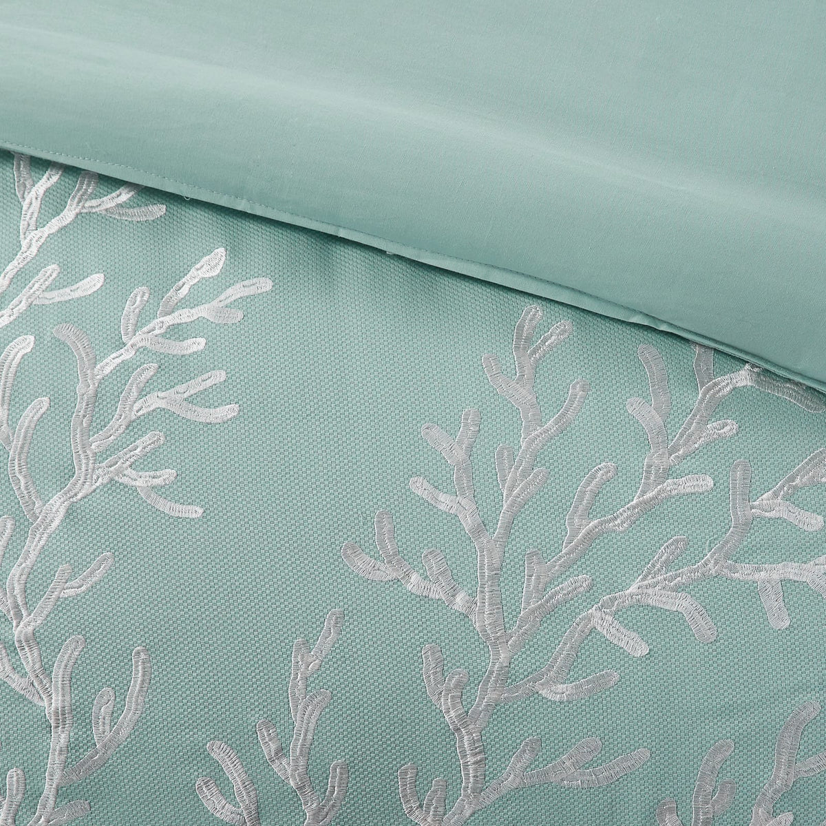 Aqua King/Cal Bedding Set - Cotton Comforter