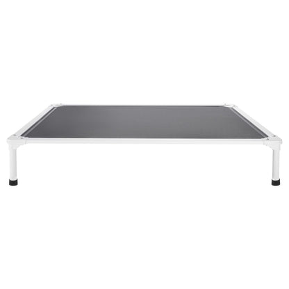Gray Aluminum Elevated Dog Bed - 49" XL for Medium Dogs