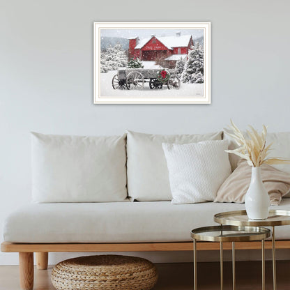 Multi Wood and Paper Wall Art Print for Living Room Decor