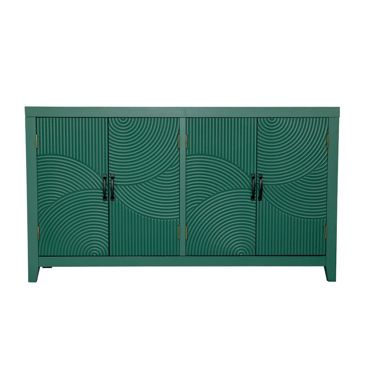 59" Dark Green Accent Cabinet - Storage & Dining Room