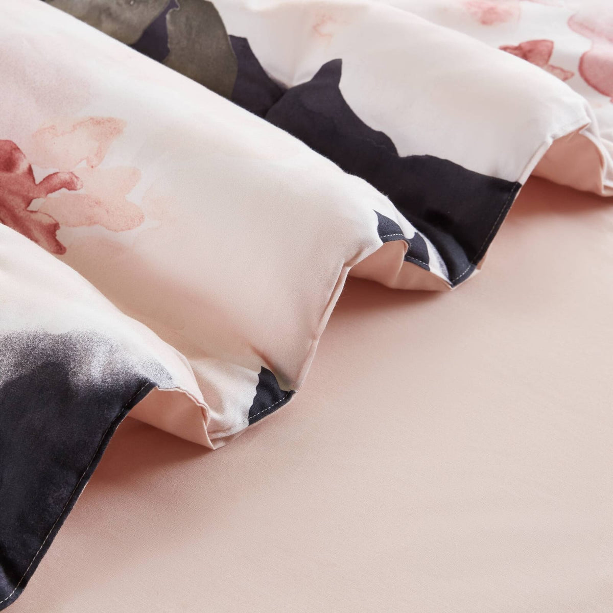 Queen Blush Multi Cotton Comforter Set