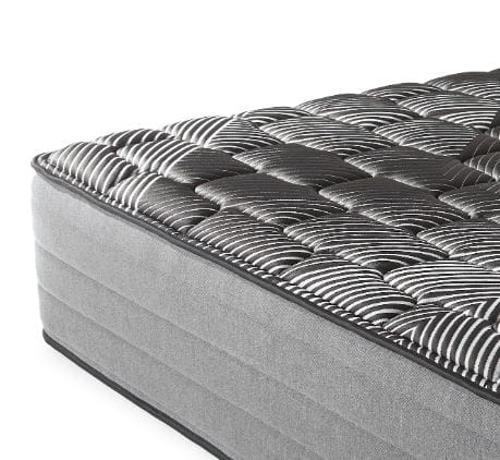 14" Pure Ice Lux Firm Quilted Full Mattress - Black Foam Spring