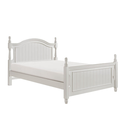 Full Size White Four Poster Bed Frame
