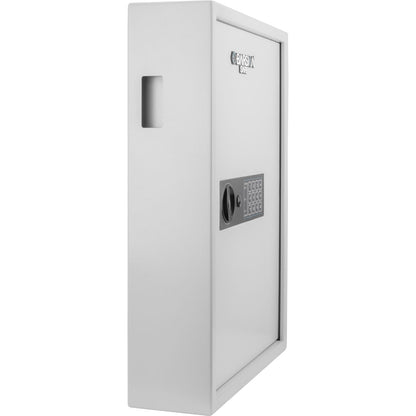100 Keys Key Cabinet Digital Wall Safe - White Steel
