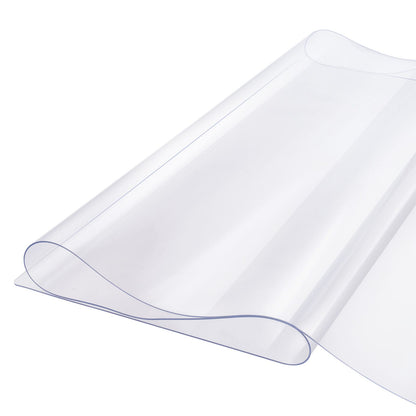 PVC Table Protector 24x96 Inch - Clear Desk Cover