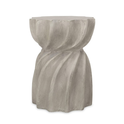 CANIS Side Table - Grey Magnesium Oxide Outdoor Table
