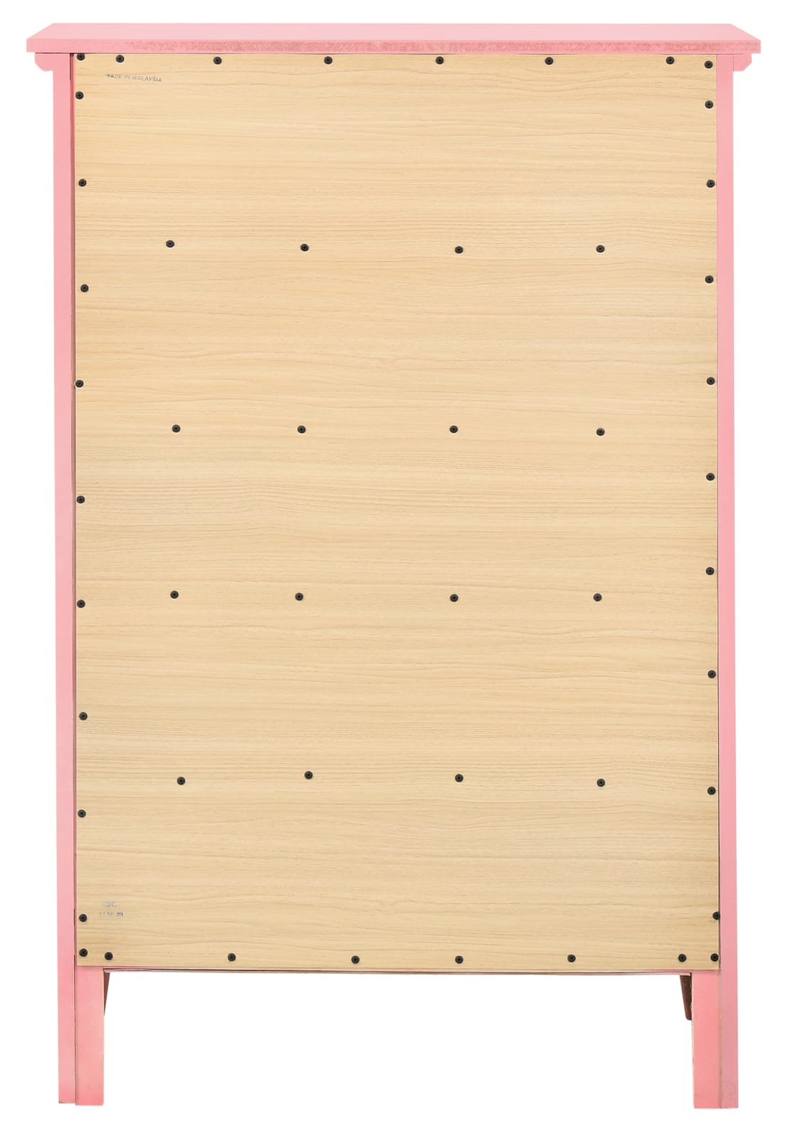 Charming Pink Storage Chest - 48" Wood Dresser