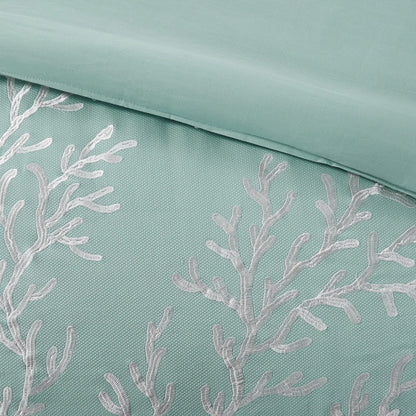 Aqua Queen Comforter Set - Oversized Comfort & Style