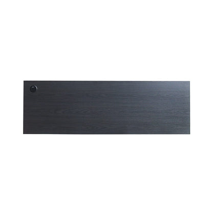 63 Inch Metallic Grey Wood Desk - Modern Workspace