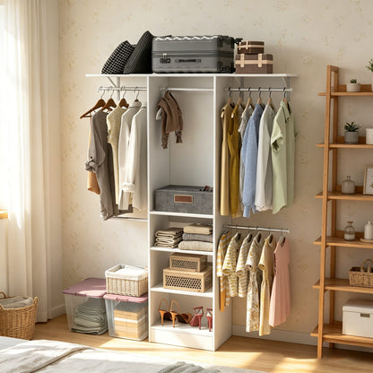 White 60 Inch Dresser - Modern Bedroom Storage