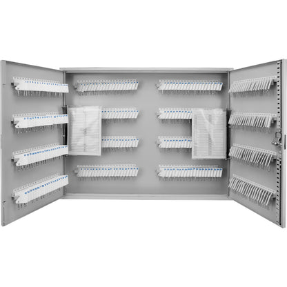 Gray Steel Key Cabinet - 320 Key Storage