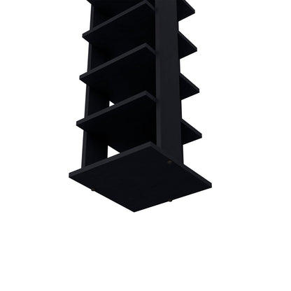 Wenge 7-Tier Tall Shoe Rack - Bedroom Storage for Living Room