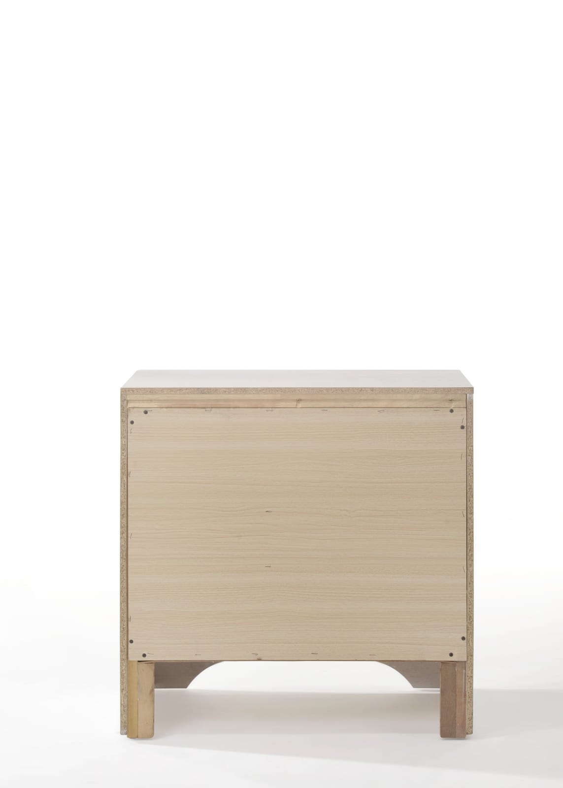 Naima White Nightstand - Compact Storage for Bedroom