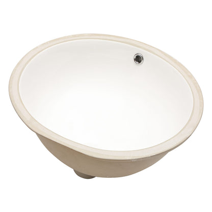 Modern Ceramic Undermount Bathroom Sink for Countertop Renovation