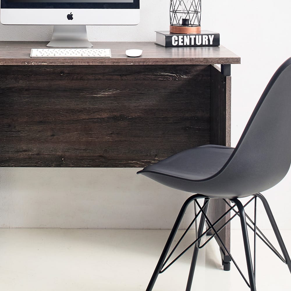 Urban Farmhouse Writing Desk - Gray Composite Wood