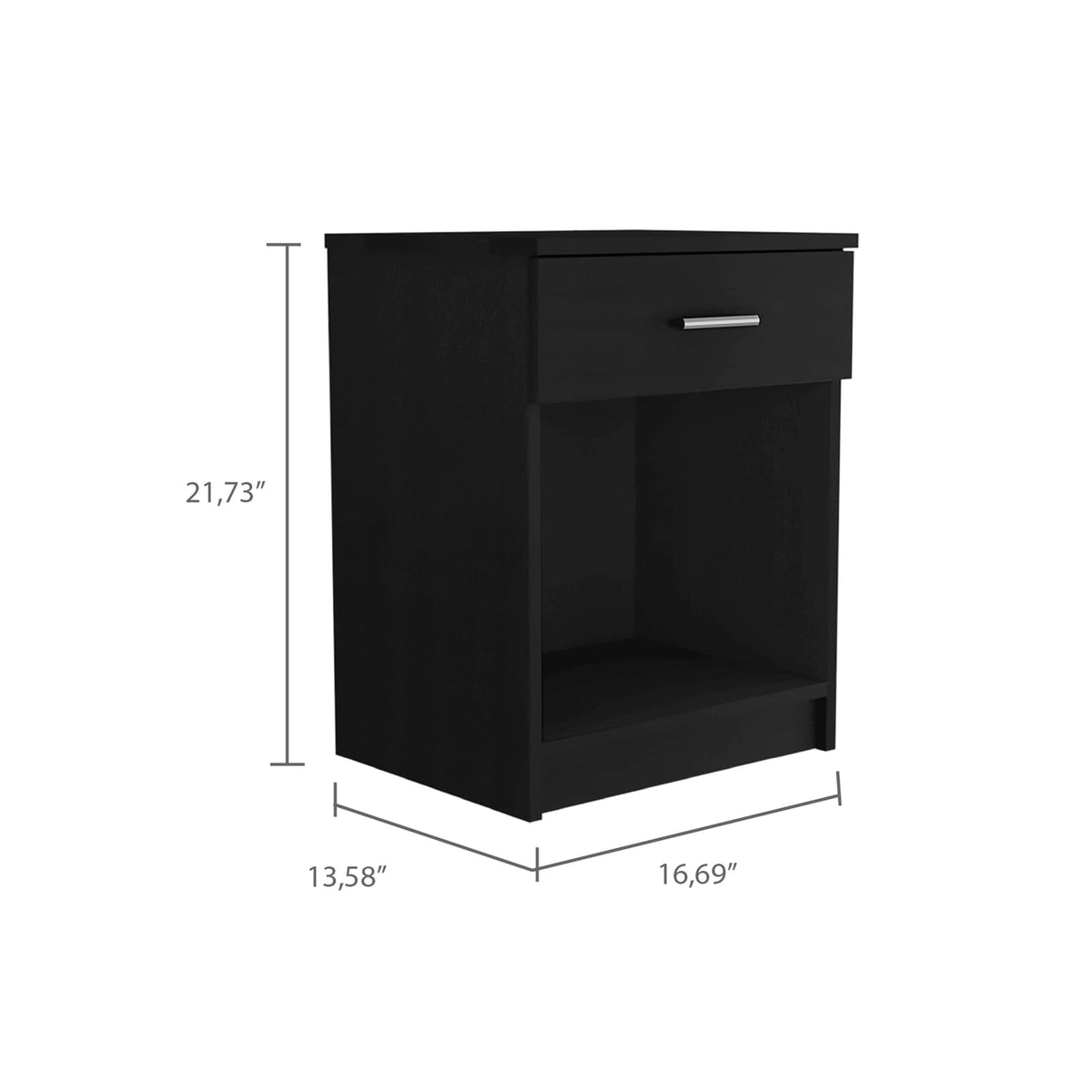 Multicolor Bathroom Storage Cabinet - 4 Shelves