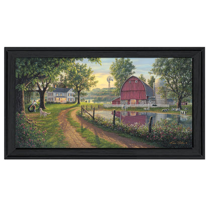 Multicolor Paper Road Home Wall Art Decor