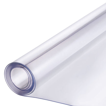 PVC Table Protector 24x96 Inch - Clear Desk Cover