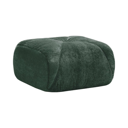 Green Velvet Ottoman - 30.71" Modern Sofa for Living Room