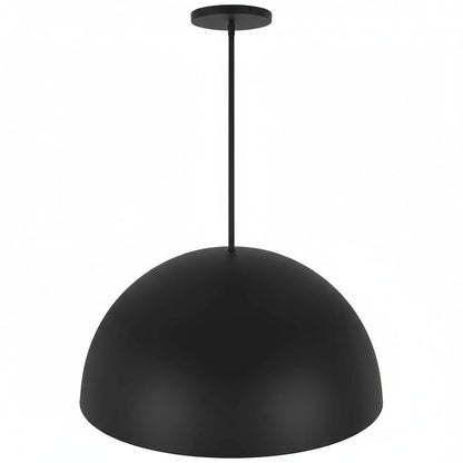 24 inch Black Steel LED Pendant for Dining Room Lighting