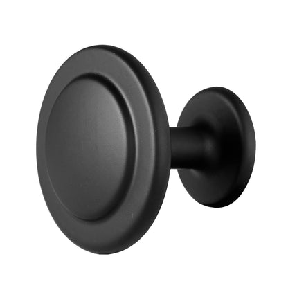 Black Zinc Drawer Knobs - 30 Pack Cabinet Pulls & Handles