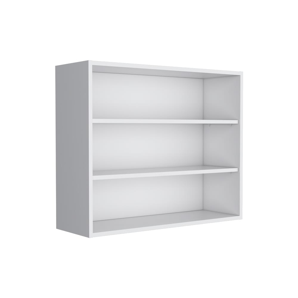 Meeker Wall Cabinet - White Kitchen Storage Shelf
