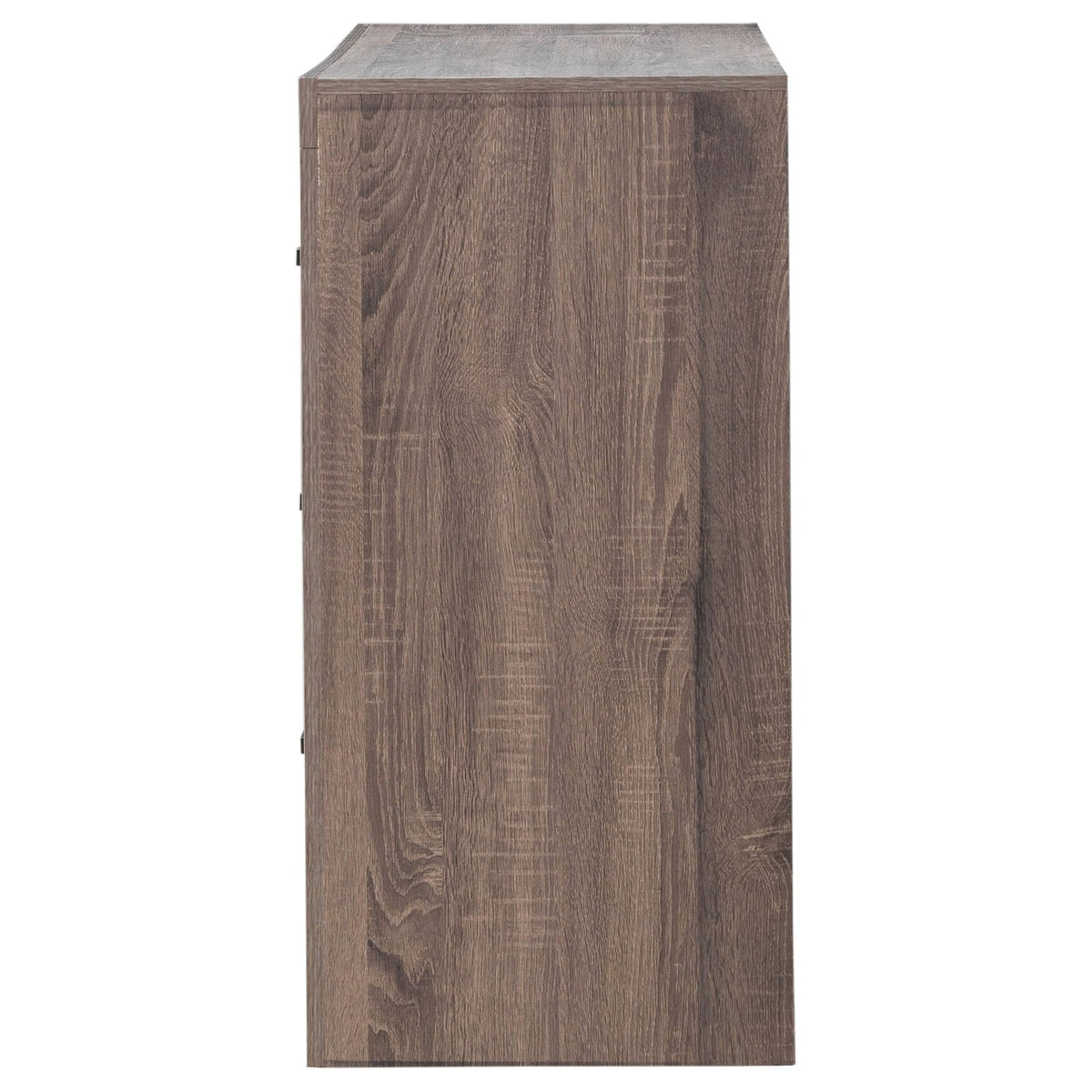 Oak Barrel Farmhouse 6-Drawer Dresser for Bedroom