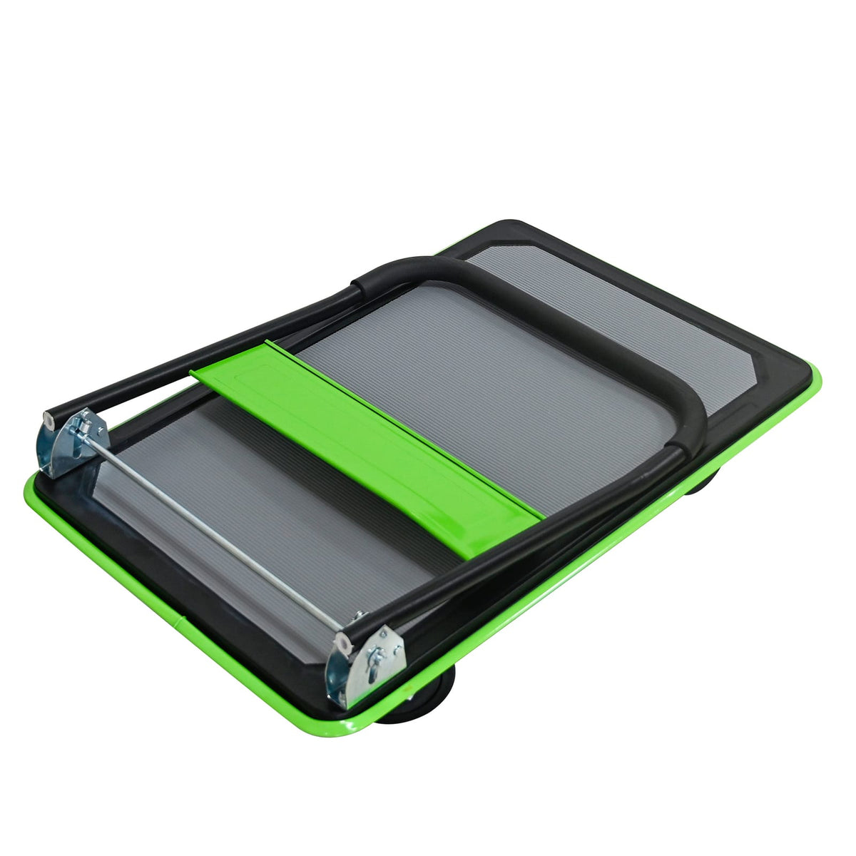 Green Steel Folding Hand Truck - 660lb Capacity
