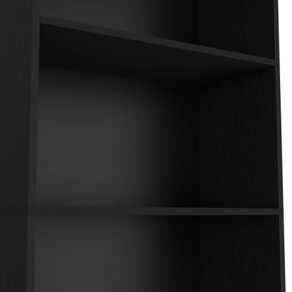 Black Pine File Cabinet for Office Storage and Productivity for Home Office