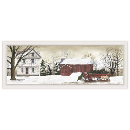 Ready to Hang Framed Tree Art Print, White Frame