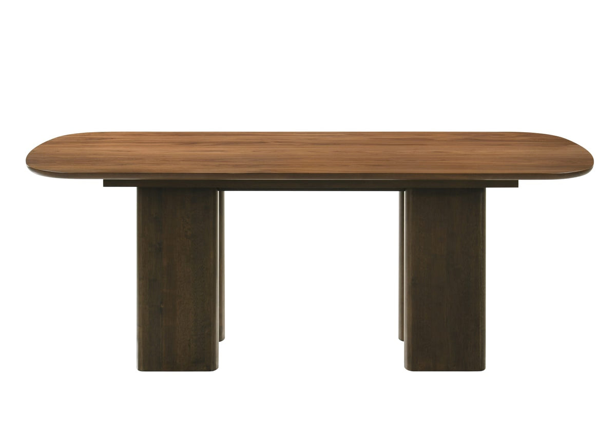 Walnut Dining Table - 36" Rectangular Solid Wood