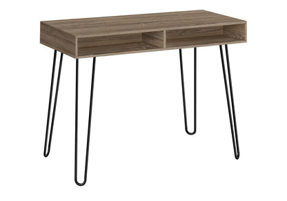 Taupe Computer Desk with Storage Drawers - 40" L