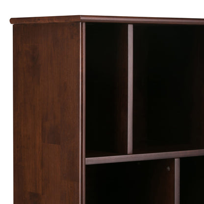 Mid Century Wood File Cabinet Storage Tower for Compact Office Spaces for Home Office