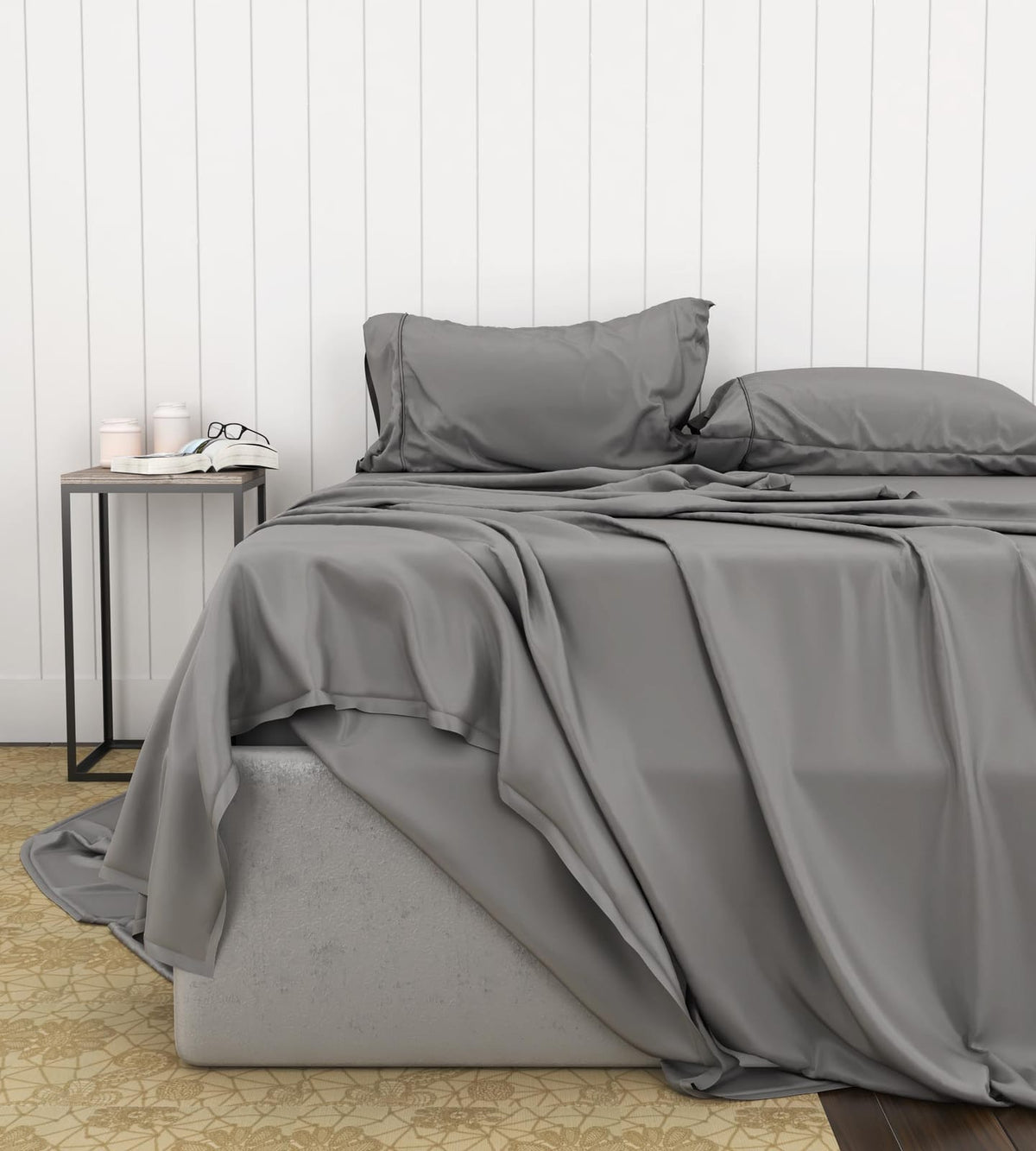 Bamboo Cotton Sheets - Soft & Smooth Twin Long