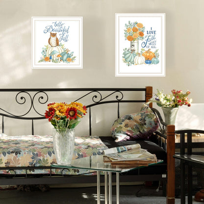 Multicolor Wood Paper Wall Art - 2 Piece Living Room Decor