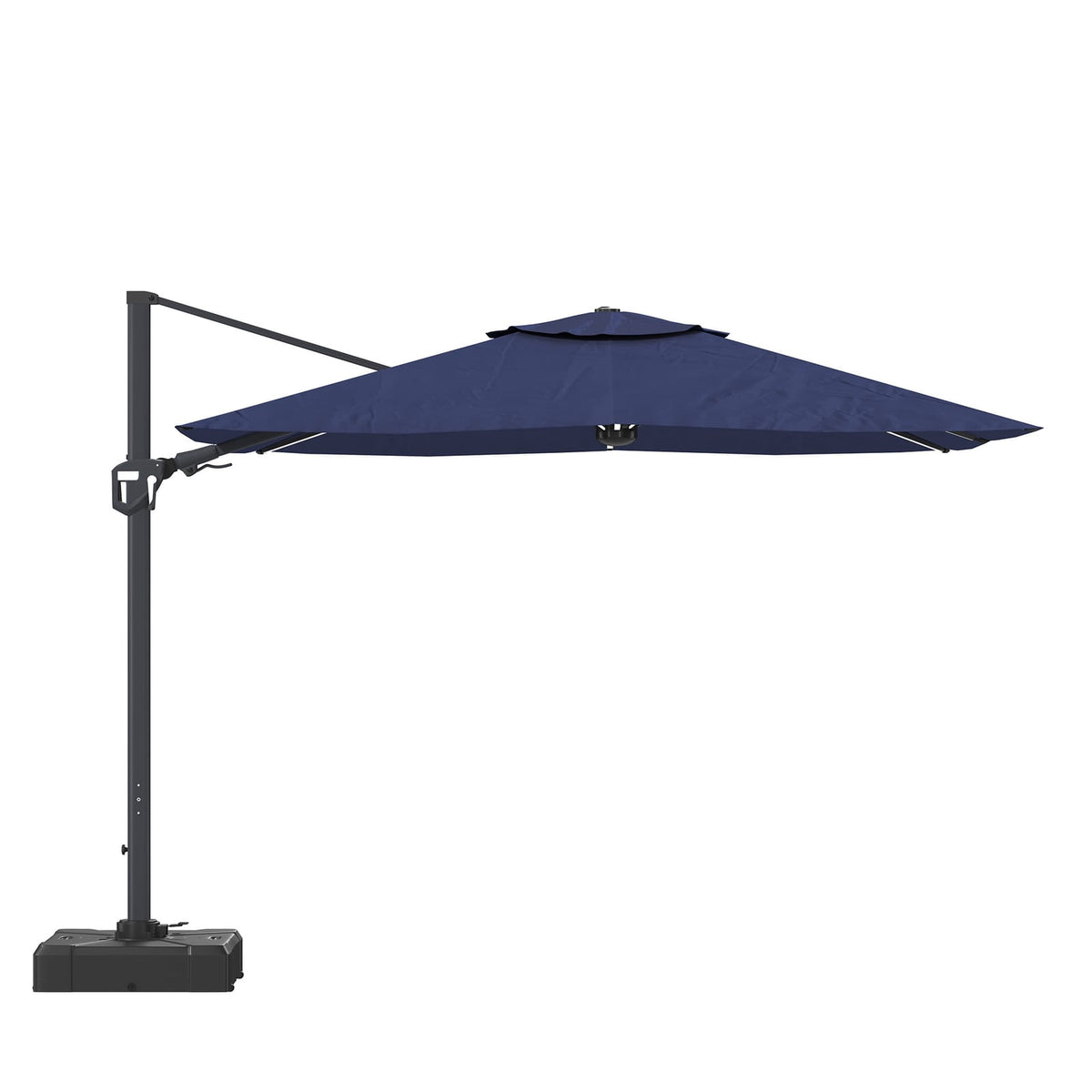 11 Foot Blue Patio Umbrella - Shade Canopy