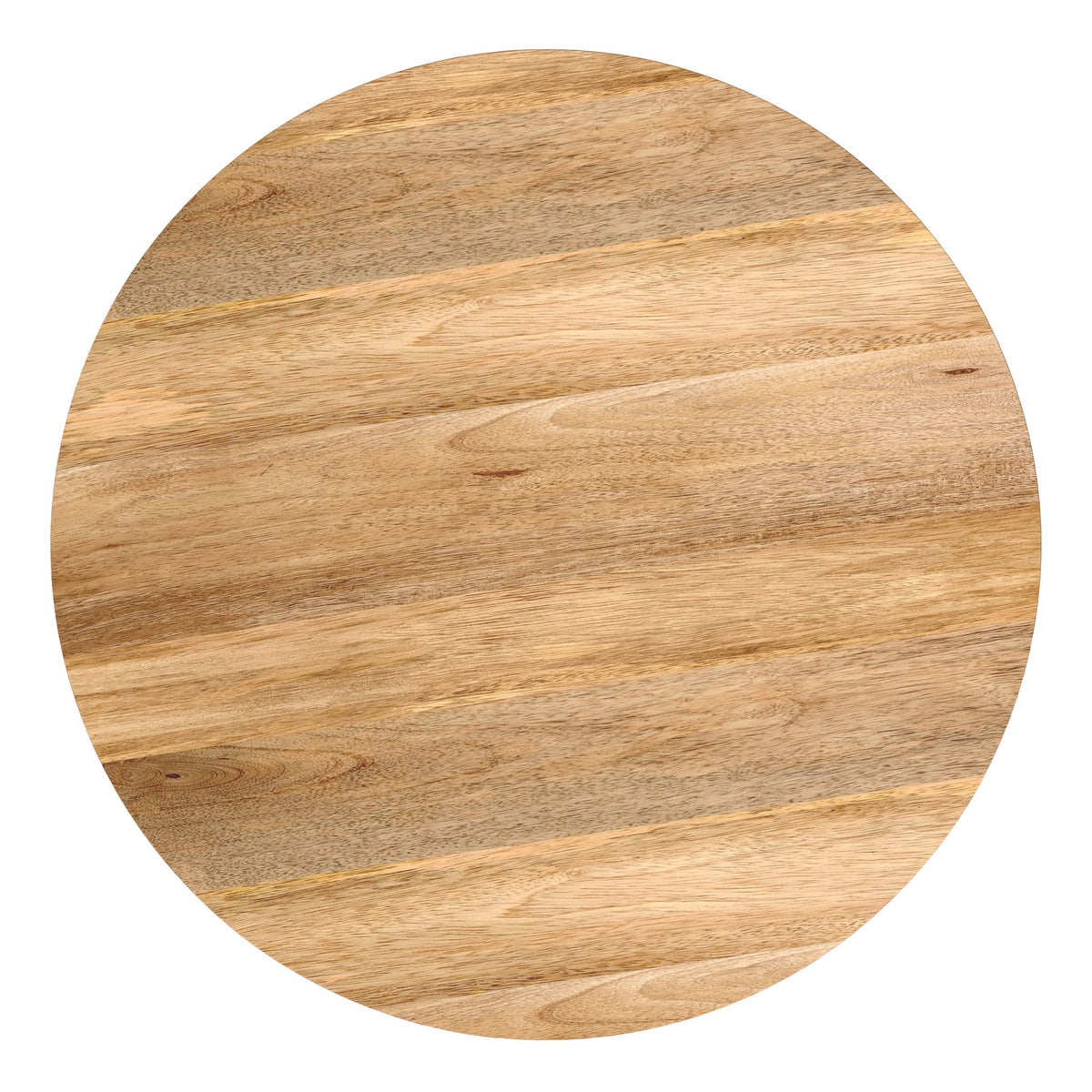 Natural Mango Wood Side Table for Bedroom Nightstand Storage for Living Room