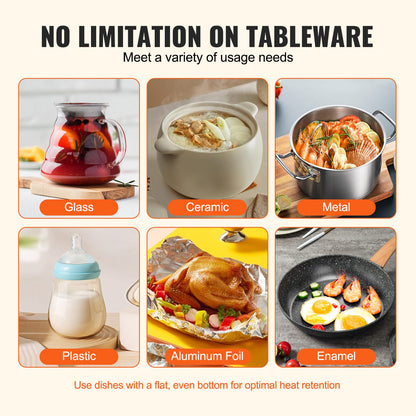 Stainless Steel Electric Warming Tray - 24" Buffet Tray