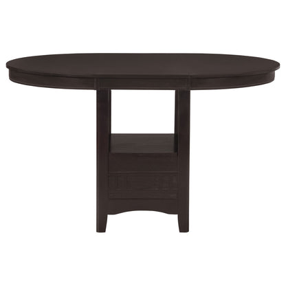 Espresso 4 Person Dining Table with Extension