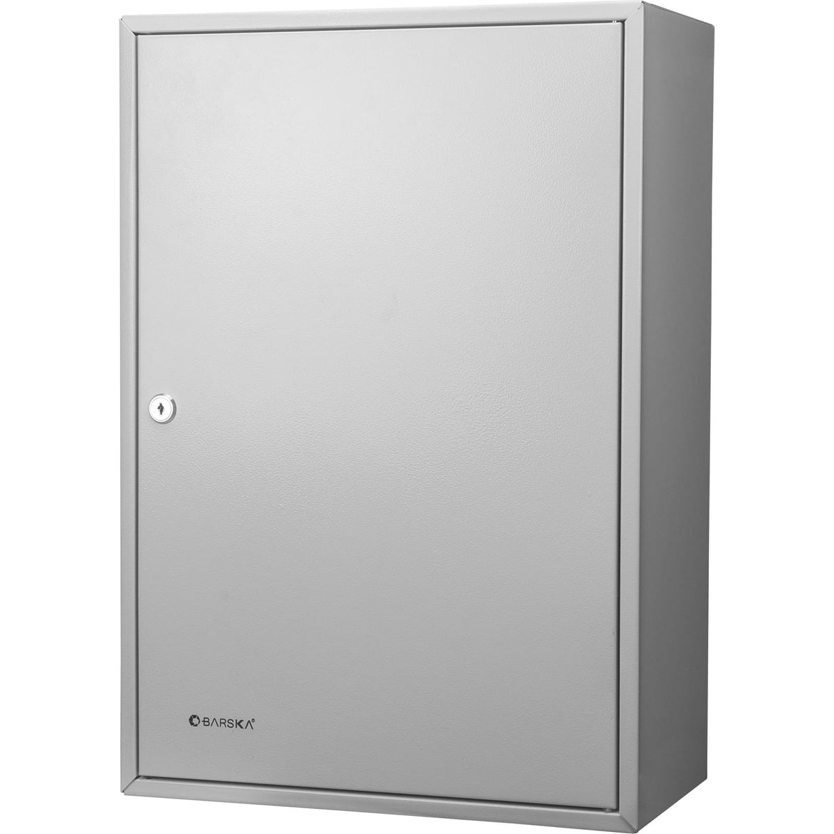 300 Key Adjustable Steel Safe - Gray Home Office Storage
