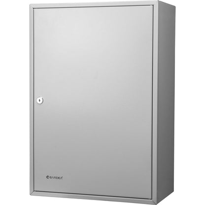 300 Key Adjustable Steel Safe - Gray Home Office Storage