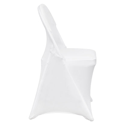 White Polyester Blend Chair Covers - 30 Pack