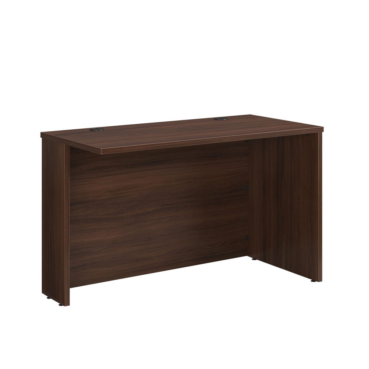 Rectangular Computer Desk, 48" x 24", Brown Finish - Office Desk for Home Office